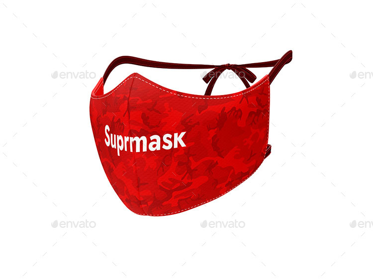 Face Mask Animation Mockup, Graphics GraphicRiver
